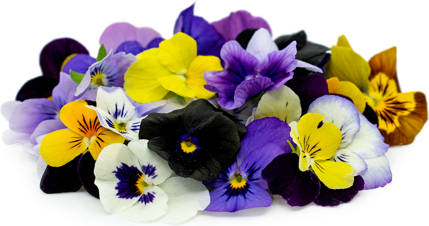 Fresh Edible Flowers - Violas, Mixed