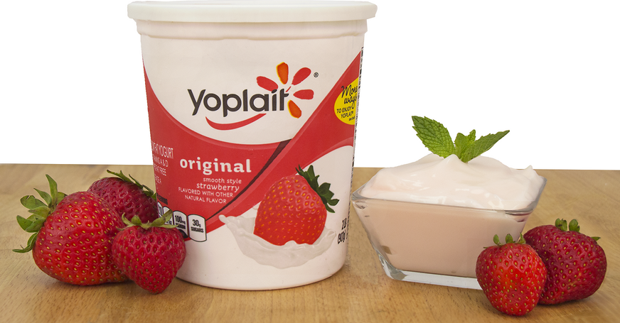 Strawberry Yogurt Yoplait picture
