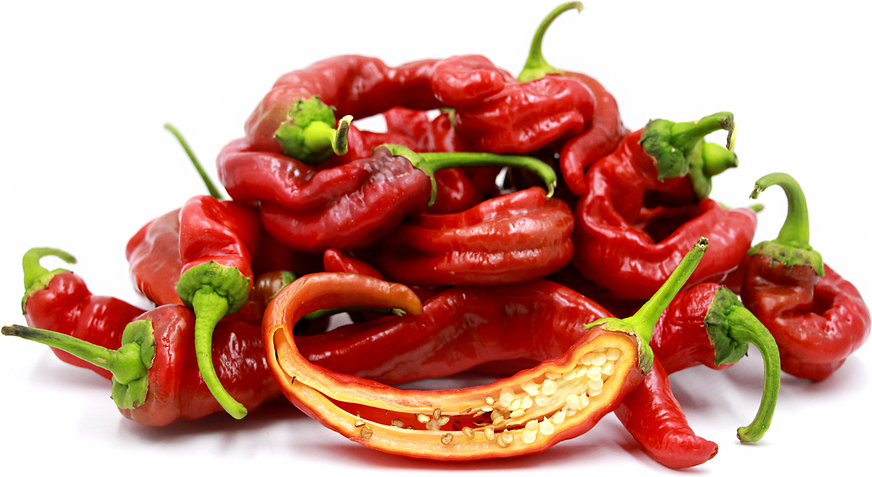 Italian Long Sweet Red Chile Peppers picture