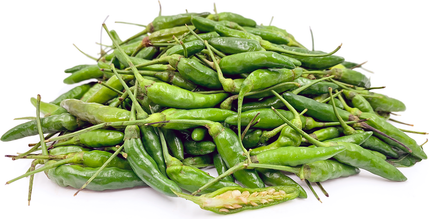 Green Thai Bird Chile Peppers picture