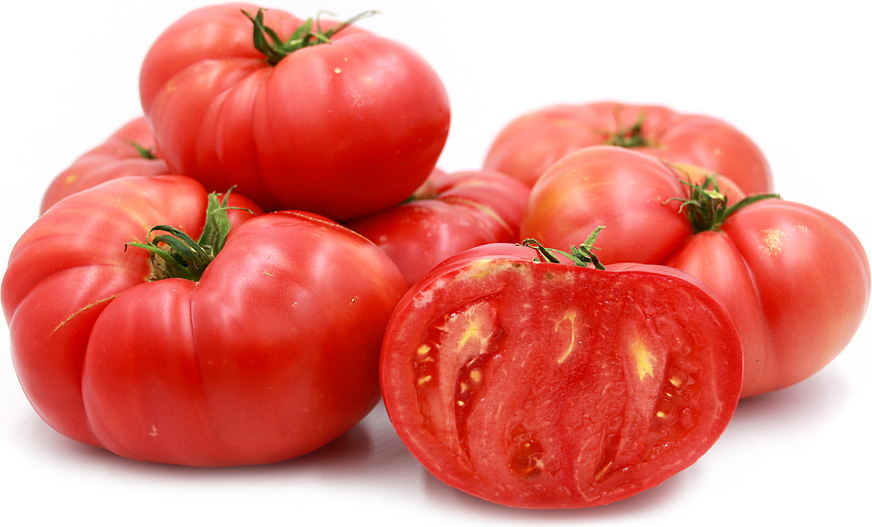 Pink Brandywine Tomato (Solanum lycopersicum)