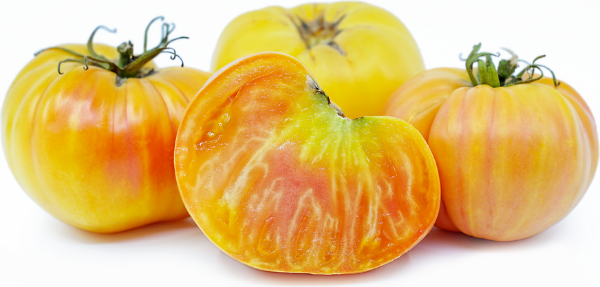 Big White Pink Stripe Heirloom Tomatoes picture