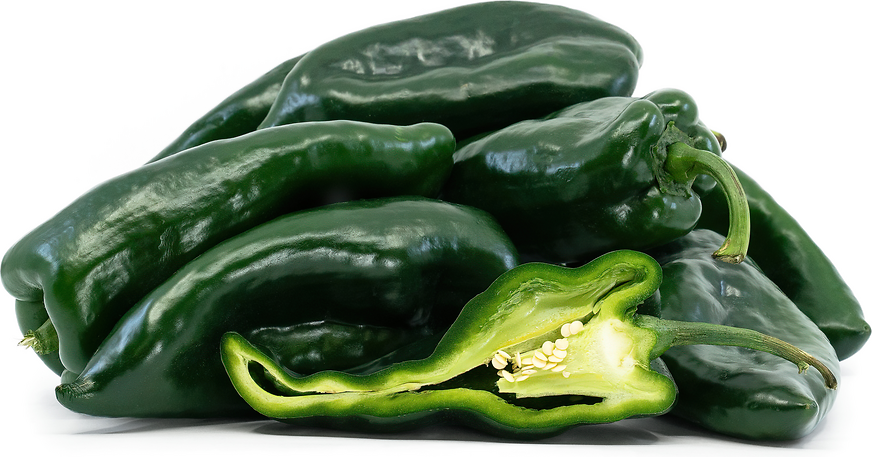 Green Pasilla Chile Peppers picture