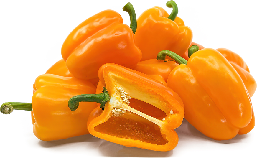 Orange Holland Bell Peppers picture