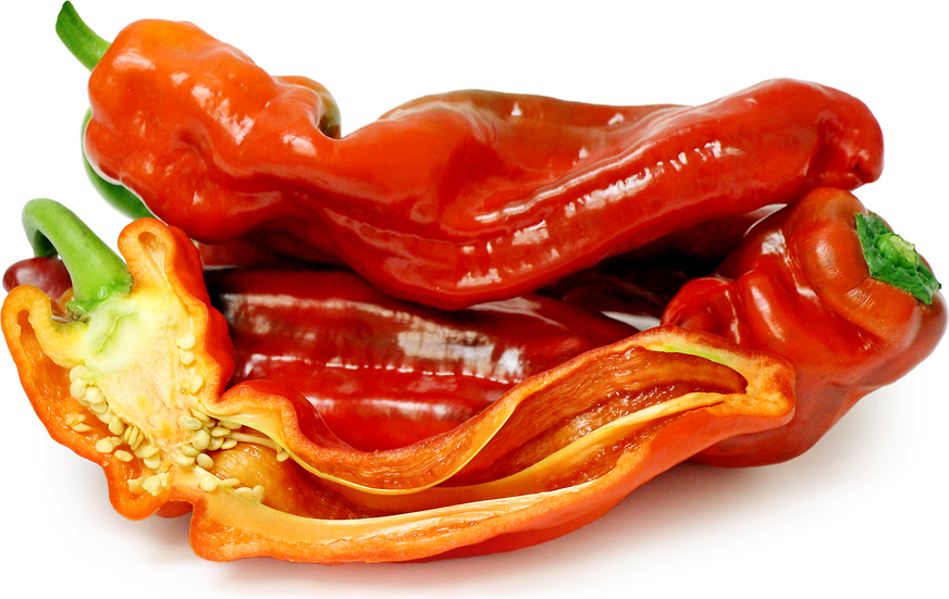 Red Italian Cubanelle Chile Peppers picture