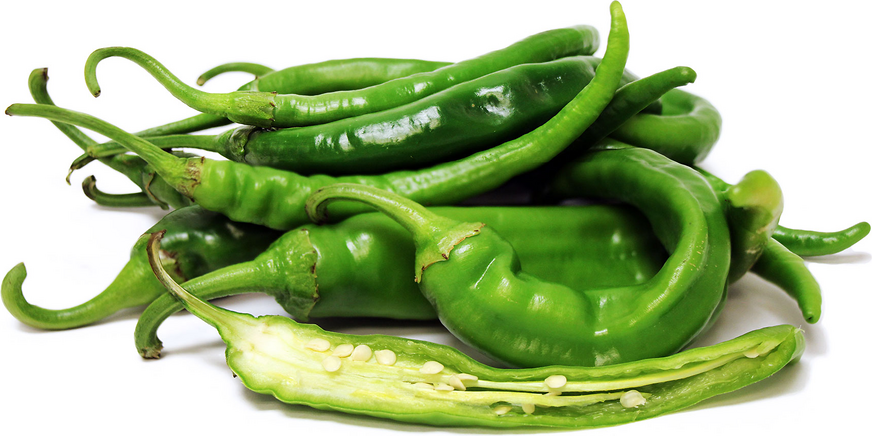 Green Cayenne Chile Peppers picture